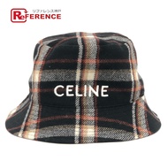 CELINE logo check hat