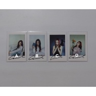 Photocard giselle pattern magazine bella+ june issue cover aespa official