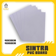 3mm White Sintra Board | PVC Board | Sintra Board (40x30cm/40x60cm)