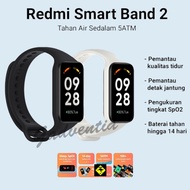 Xiaomi Mi Redmi Smart Band 2 Jam Tangan Olahraga Fitness Smart Watch Sport Sp02 Heat Rate 5Atm Original Garansi Resmi