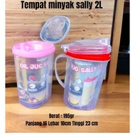 OIL JUG / KIMPLAST SALLY 2LTR OIL CONTAINER