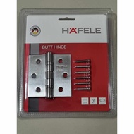 Hafele door hinge 3"x3" stainless steel SUS304 (1pair)