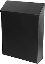 jojofuny Wall Mount Mailbox, Outdoor Suggestion Box, House Outside Mounted Mailbox, for Mail Inserti