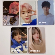 (Read Description) Jaemin istj introvert qr ver, japan the dream album, bene sg22, Jeno kyocera hoodie Blue peace, muno universe, Haechan sanrio selca set, dome peace, synnara candy photocard