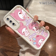 Casing Hp VIVO Y20 Y20s Y20i Y20T Y12s Y12a Y30G Y11s Case Melody dan pola Kuromi Casing lensa kamer