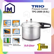 Trio Pressure Cooker Periuk Tekanan 9.0L TPC-2690 / TPC2690 similar with Butterfly Pressure Cooker