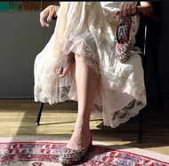 印度手工丨民族涼鞋-藏紅花