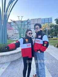 German NEW Benz F1 Racing Suit Embroidered Jacket Motorcycle Riding Suit Biker Jacket Cotton-padded 