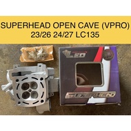 HEAD SUPERHEAD RACING OPEN WATER CAVE (VPRO) 25/28 22/25 23/26 24/27 LEO THAILAND FOR LC135 Y15ZR