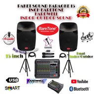 HO701 Paket Sound System Karaoke Speaker Baretone 15inc Mixer Power Ar
