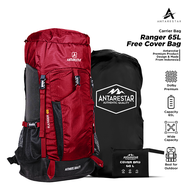 ANTARESTAR Official - Tas Ransel Gunung Tas Carrier Adventure Camping Outdoor Backpack 65 Liter