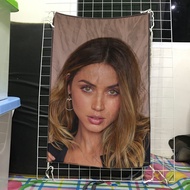 Ana de Armas Full Color Print Fabric Poster – Room Decoration, Collection, or Special Gift