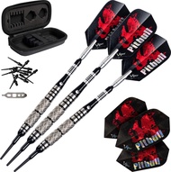 Viper Pitbull 90% Tungsten Soft Tip Darts with Storage/Travel Case, 18 Grams