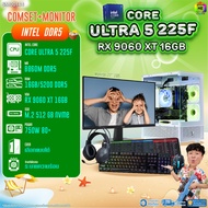 COMSET + MONITOR/ BONMECOM2 ครบเซ็ตพร้อมจอ/ CPU CORE ULTRA 5 225F/ RX 9060 XT 16GB