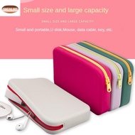 5MENLWE Silicone Cosmetic Storage Bag Square Large Capacity Storage Pouch Portable with Zipper Makeup Brush Holder Travel
