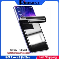 Privacy Anti-fingerprint Matte Screen Protector Anti Spy Soft Full Coverage Hydrogel Film For Google