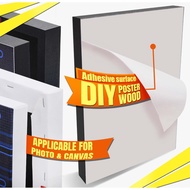 DIY 2 in 1 Poster Wood Frame For Photo Poster And Canvas Picture Paint | A4 A3 Poster Frame | Pine W