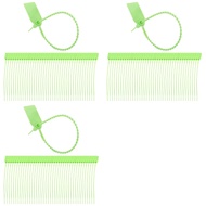 Yours MO-300 Plastic Tamper Seals Numbered Zip Ties TagsDisposable Self Locking Signage for Shipping