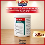 LUKAS Gesso Studio 500ml German Quality Acrylic Gesso