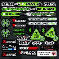 ✺∏HELMET VISOR DECALS- KYT ARBOLINO