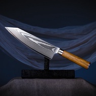 【葉添】大馬士革系列 67層VG10-劍形牛刀-橄欖木(刃21cm)