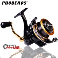 2022 Fishing Reel Fishing Accessories Max Drag 40kg Saltwater Reel with 5.2:1 Metal Spool Spinning Wheel Reel 2000-5000 Gear Ratio High Speed Fishing Reel Rod HIGH SPEED LURE FISHING CASTING REEL MESIN PANCING Abu Garcia, Seahawk, Deukio, Shimano,Daiwa