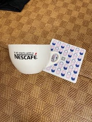 nescafe 雀巢咖啡杯加杯墊