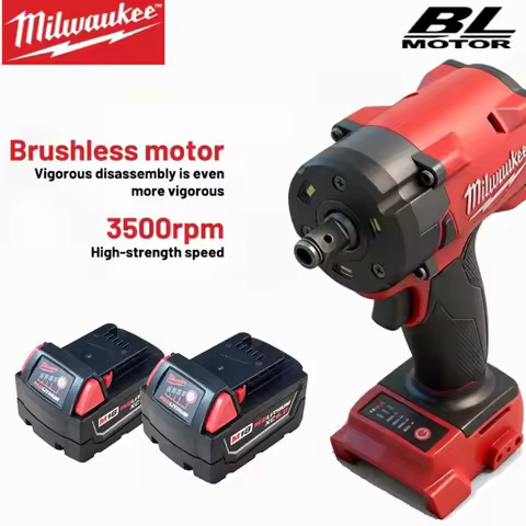 FIW2F12 Milwaukee Original M18 18V Lithium Ion Battery - 12Ah 21700 15-Cells, Compatible Milwaukee O