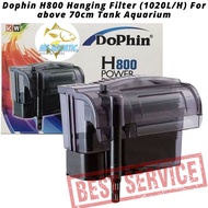 Dophin H800 Hanging Filter (1020L/H) For above 70cm Tank Aquarium