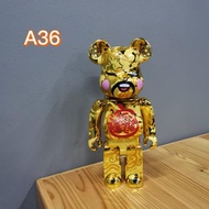 Be@rbrick 400% 28cm Acu God Of Wealth Gold