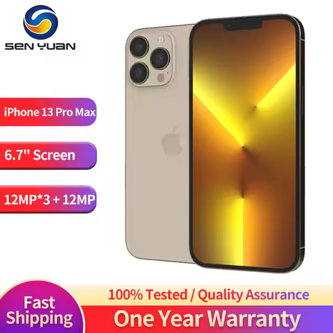 iPhone 13 Pro Max 128GB /256GB ROM A15 IOS Face ID NFC Original Unlocked iphone 13 pro max 5G Phone