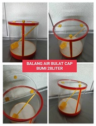 BALANG AIR BULAT 28 LITER / 43 LITER CAP BUMI GAJAH / BALANG AIR NIAGA