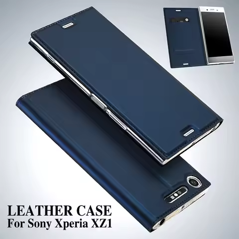 Flip Leather Phone Case for Sony Xperia XZ1 XZ2 XZ3 Ultra XZ XA1 Plus XA2 1 II 5 III 10 IV Funda Wal