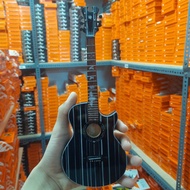 A7x acoustic guitar miniature display decoration includes stand for newborn baby photos