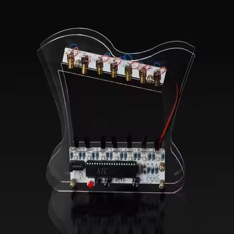 DIY Laser Electronic Piano Kit HU-013 7 Music Scales Player Soldering Project Practice Laser Transmi