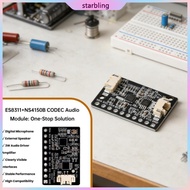 Star Digital Power Amplifier Sound Module with Microphone ES8311+NS4150B 10Pin 2 54Mm I2S I2C Onboar