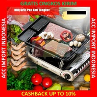 Alat Pemanggang Grill Pan BBQ Anti Lengket Daging For All You Can Eat