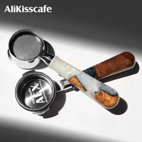 AliKisscafe Coffee Portafilter 58mm For E61 Gaggia Nuova Hibrew Breville 9series Cyrus Handle Espres
