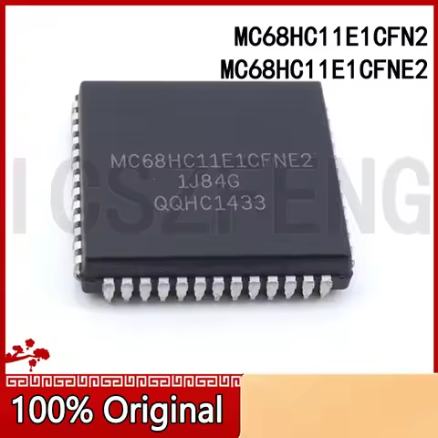 1Pcs/lot MC68HC11E1CFN2 MC68HC11E1 MC68HC11E1CFNE2 PLCC-52
