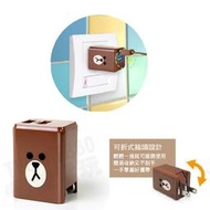 LINE FRIENDS 熊大 USB充電器 電源供應器 雙孔 充電頭 旅充 變壓器 5V 2.4A 可充PS4手把