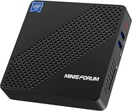 KODLIX Mini PC Celeron N4020(up to 2.8GHz), DDR4 4GB/64GB eMMC Mini PC Fanless UHD 4k@60Hz, Mini Com