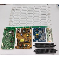 42LS3110.ATS LG 42" TV, MAIN BOARD, POWER SUPPLY, T-CON, LAMPU CARD, BACKLIGHT AND SPEAKER