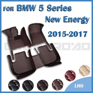 RHD Car Floor Mats For BMW 5 Series New Energy 520e 530e 545e 2015 2016 2017 Custom Auto Foot Pads C
