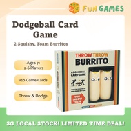 (SG Stock) Throw Throw Burrito - Fun Party Throwing Game with Friends and Family - Conversation Card