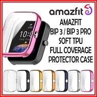 Amazfit Bip 3 / Bip 3 Pro Case Full Coverage Soft Tpu Casing Amazfit Bip 3Pro Amazfit Bip3 Pro Prote