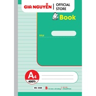 Gia Nguyễn -  HẢI TIẾN Sổ may gáy Sumo A4 - 300 trang (Lốc 3 quyển)