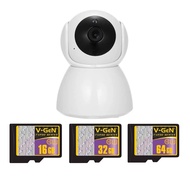 CCTV Camera Package V380 PRO With Memory Card IP CCTV Camera Snowman Full HD 1080p wireless Night Vi