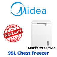 MIDEA 99L Chest Freezer [MDRC152FZG01-SG]