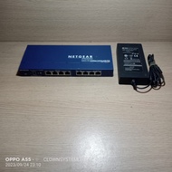 Netgear FS108P Fast Ethernet 8-Port Unmanaged Switch POE