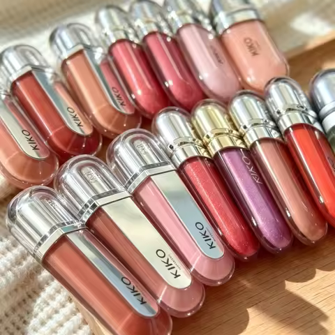 KIKO 3D Liquid Lip Gloss Weightless Blendable Lasting Lip Lacquer Mirror Hydrating Lip Calm Non-Stic